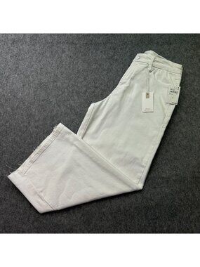 Good American Good Waist Palazzo Crop Wide Leg Jeans Women's Size 10 / 30 NWT